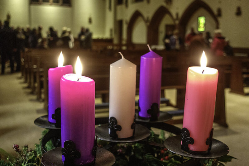 Advent candles