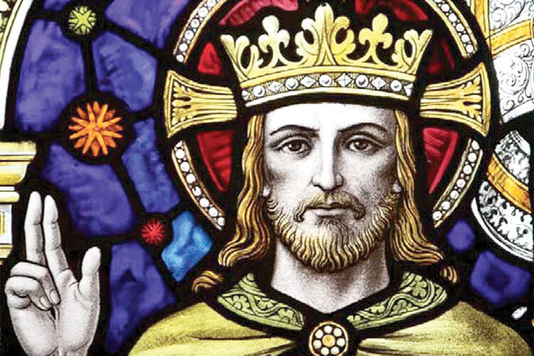 Christ the King stained glass