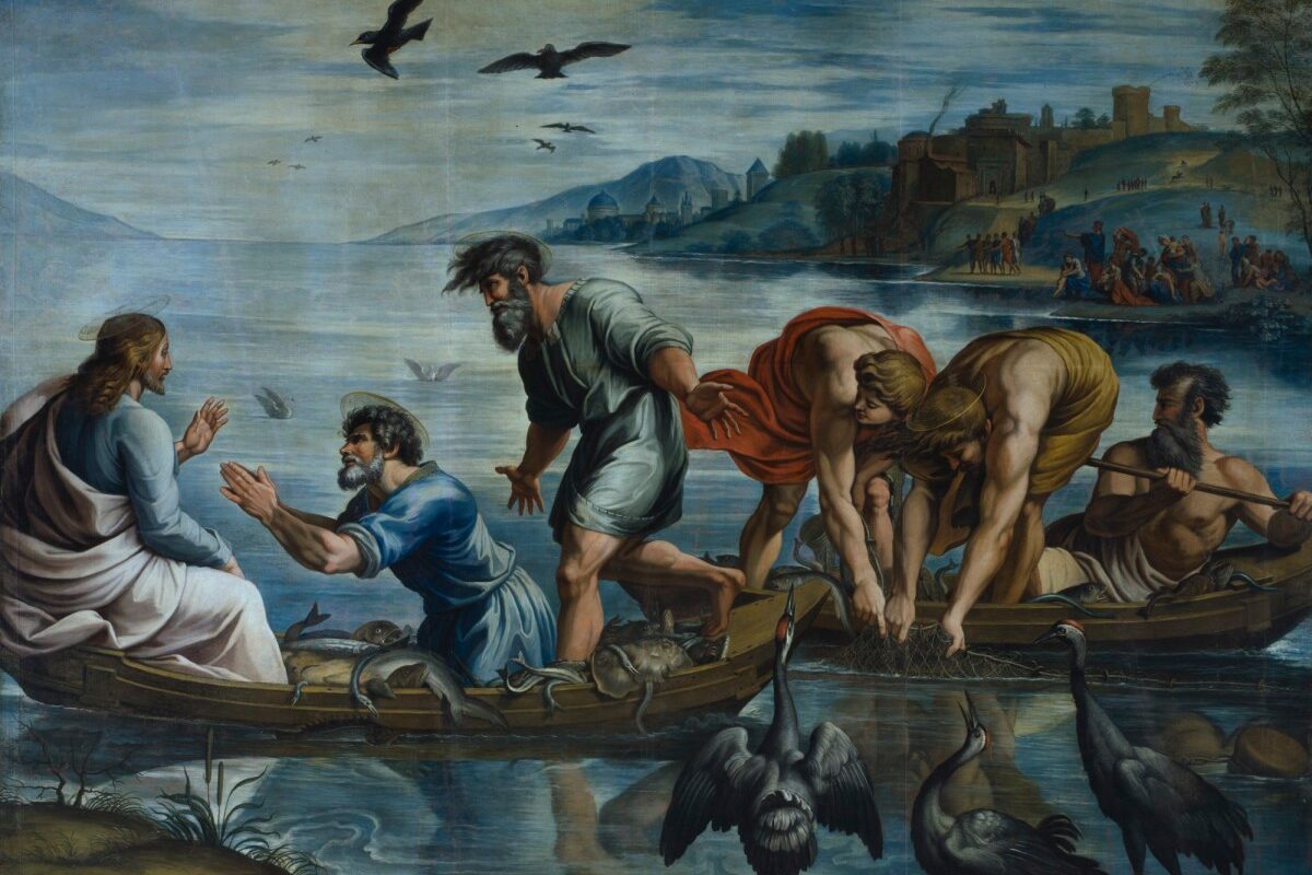 Raphael; Thornhill, James; The Miraculous Draught of Fishes