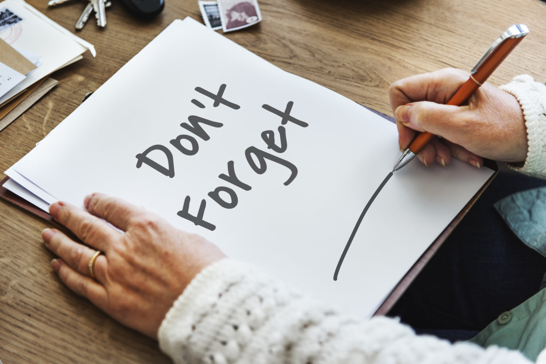Don’t Forget Notice Reminder Words Graphic Concept; Shutterstock ID 479756431