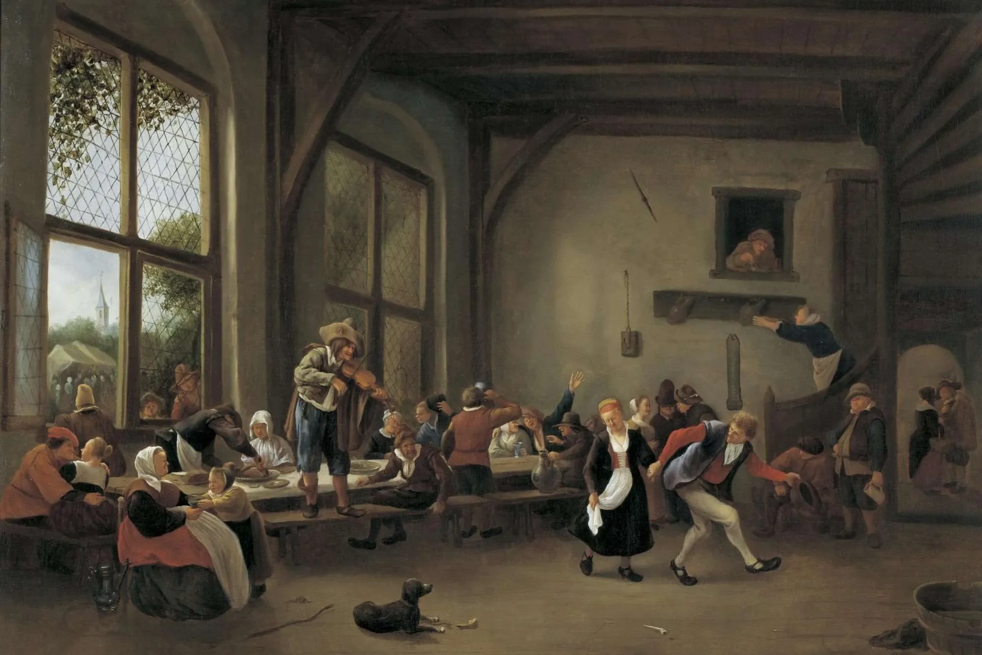 luke-14-1-reflection-Jan-Steen