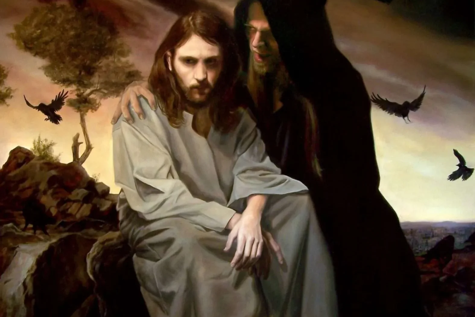 Jesus fasts